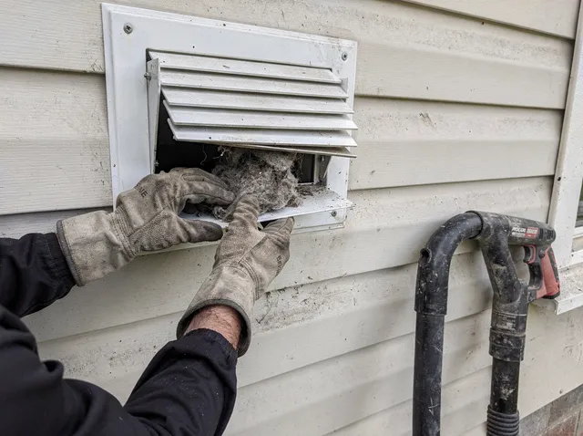 Dryer Exhaust Vent Cleaning in Suffield