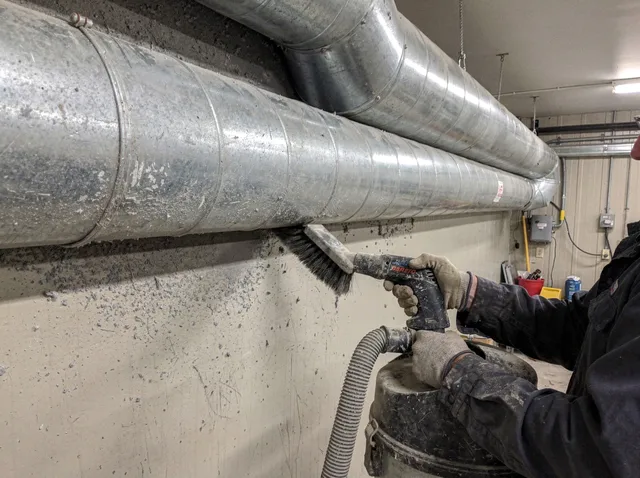 Industrial Dryer Vent Cleaning in Suffield