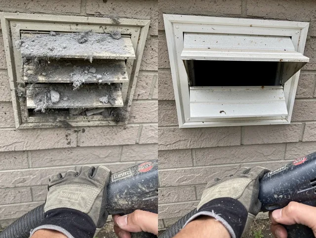 Professional dryer exhaust vent cleaning by Suffield Dryer Vent Cleaning in Suffield