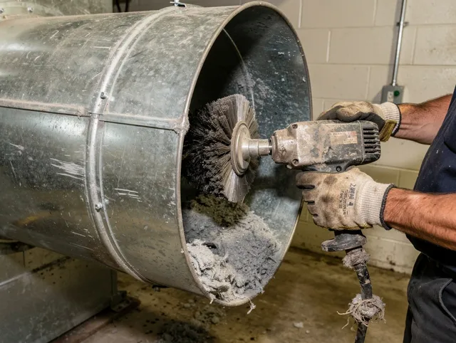 Industrial-grade dryer vent cleaning by Suffield Dryer Vent Cleaning in Suffield